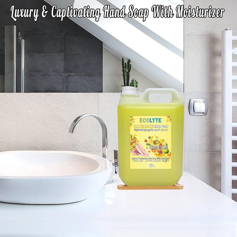 ECOLYTE+ Citrus Festival Hand Soap - 5L - Image 4